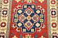 80cm x 127cm Kazak Oriental Rug thumbnail image 2
