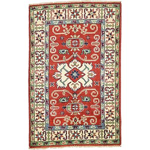 80cm x 125cm Kazak Oriental Rug