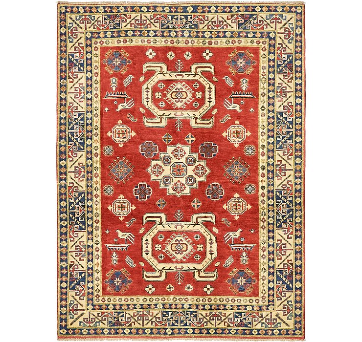 HandKnotted 4' 11 x 6' 8 Kazak Oriental Rug