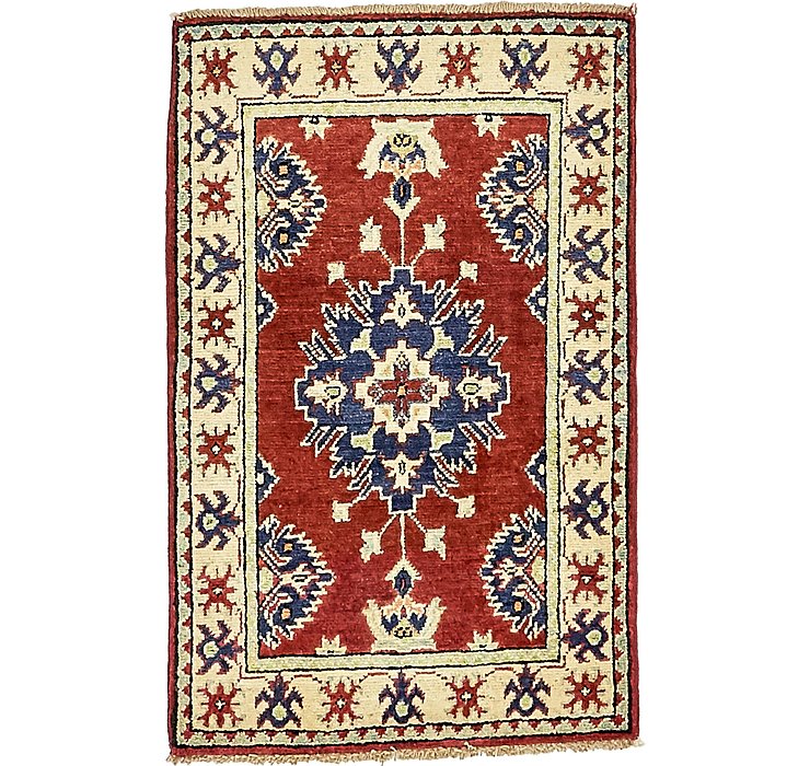 HandKnotted 2' x 3' 2 Kazak Oriental Rug