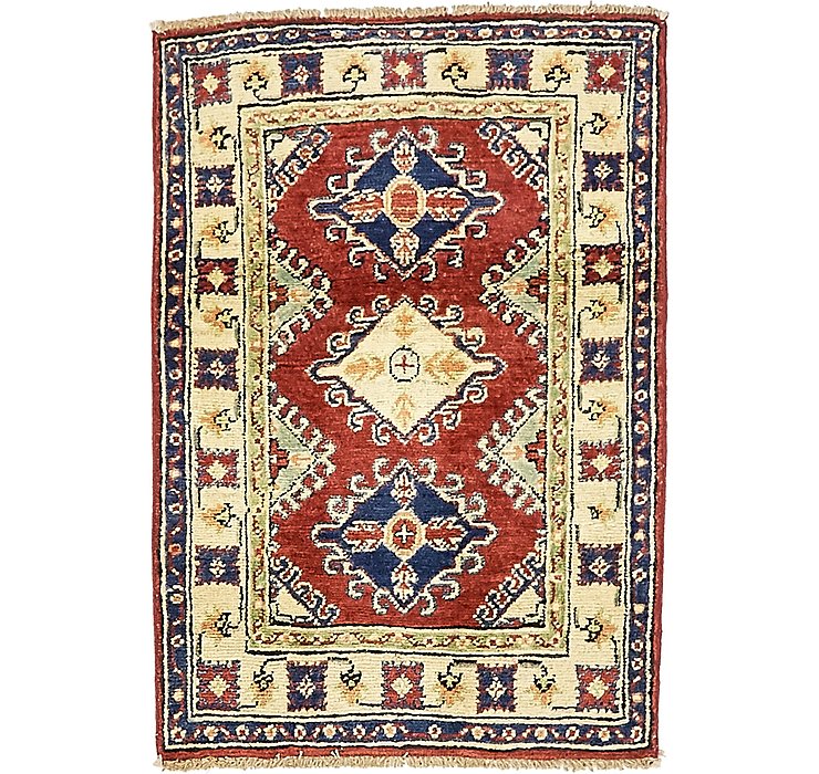 2' 1 x 3' Kazak Oriental Rug
