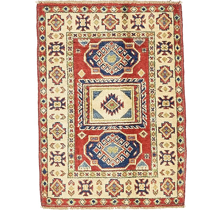 2' 1 x 2' 11 Kazak Oriental Rug