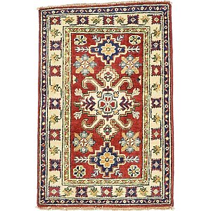 HandKnotted 2' x 3' 1 Kazak Oriental Rug