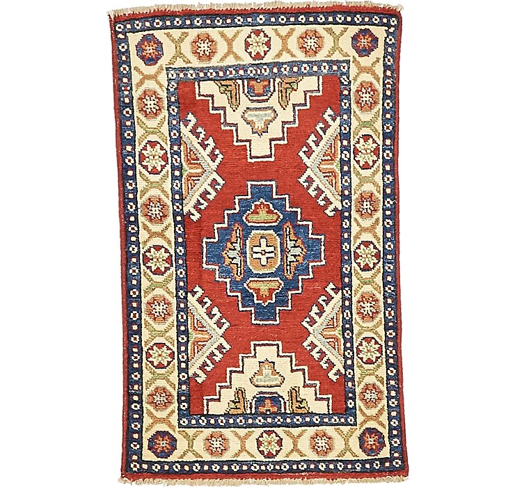 2' 10 x 3' 2 Kazak Oriental Rug