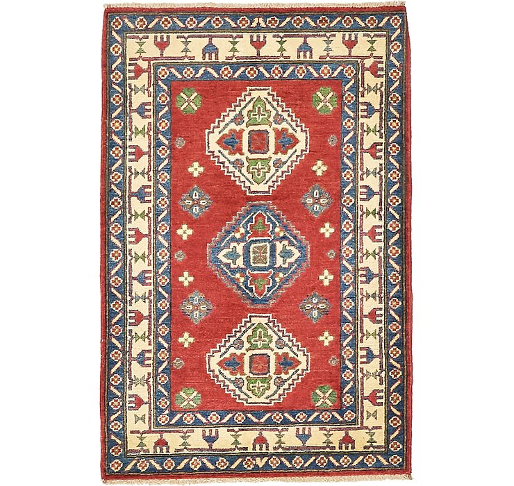 2' 9 x 4' 1 Kazak Oriental Rug