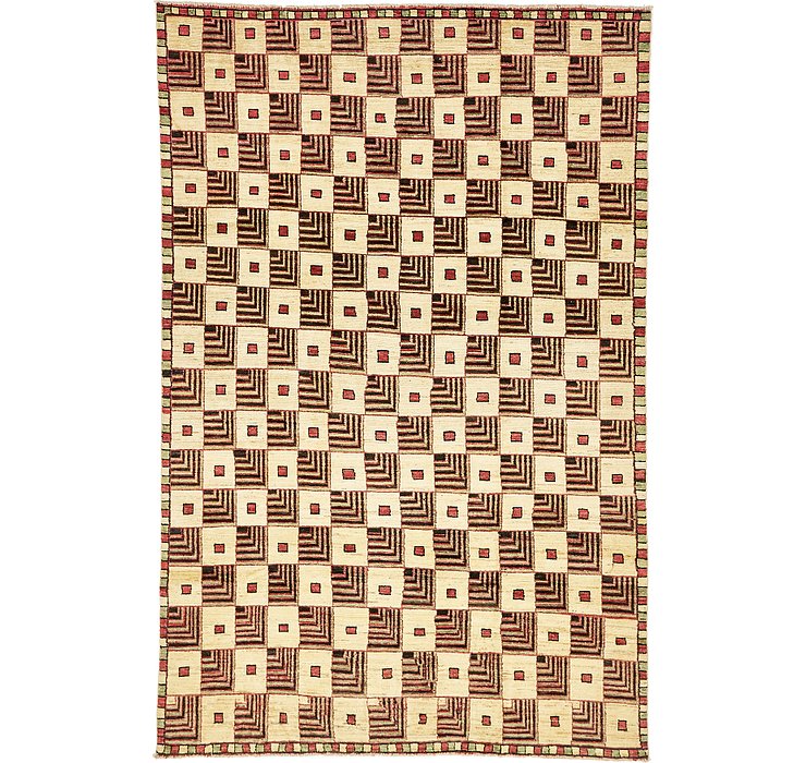 6' 1 x 9' 7 Modern Ziegler Oriental...