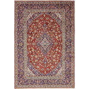 9' 3 x 13' 7 Kashan Persian Rug