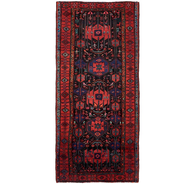 4' 9 x 10' 10 Sirjan Persian Runner Rug