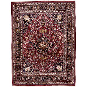 Unique Loom 9' 8 x 12' 10 Mashad Persian Rug