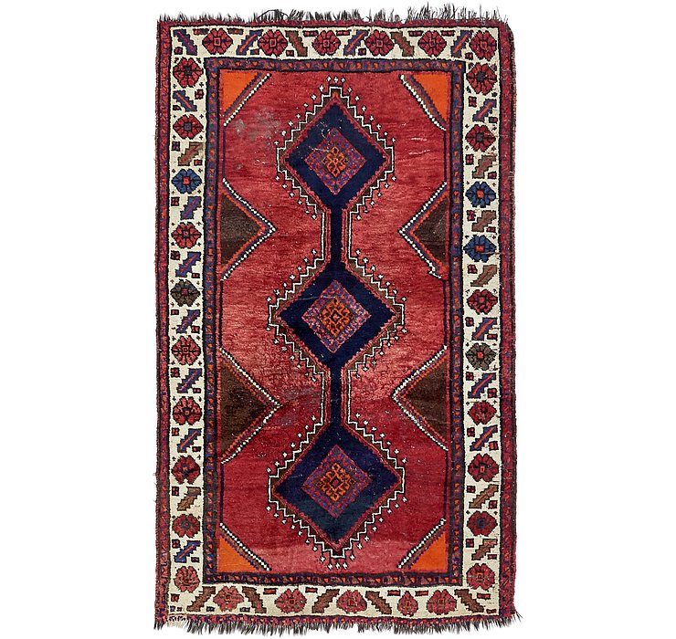 4' x 6' 9 Shiraz Persian Rug