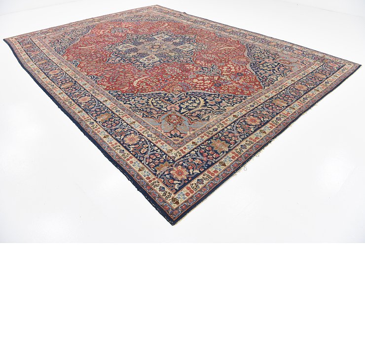 9' 8 x 13' 2 Isfahan Persian Rug