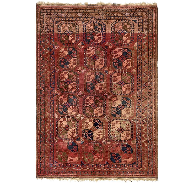 5' 8 x 8' 2 Afghan Ersari Rug