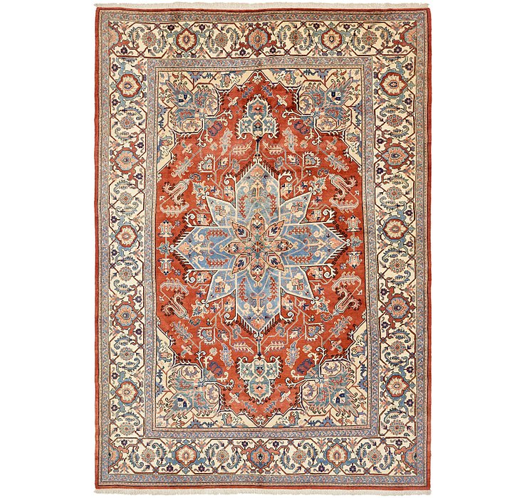 11' 6 x 16' 9 Heriz Persian Rug