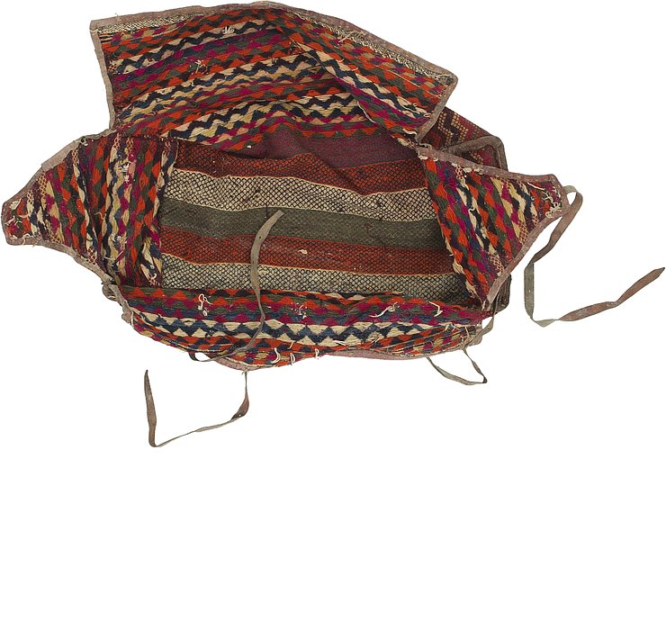 4' 8 x 7' 2 Saddle Bag Persian Rug
