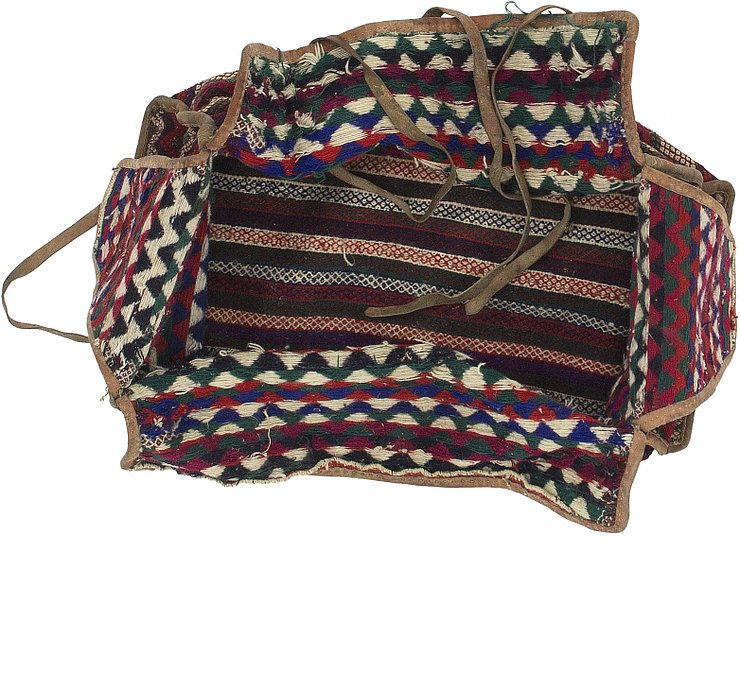 5' 6 x 7' 10 Saddle Bag Persian Rug