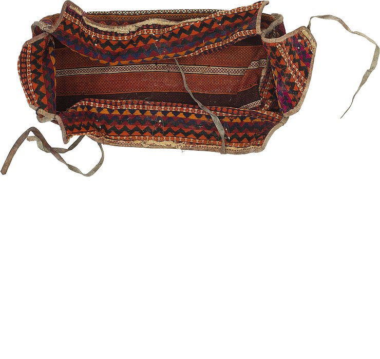 4' 4 x 7' 5 Saddle Bag Persian Rug