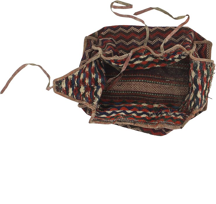 5' 4 x 7' 9 Saddle Bag Persian Rug
