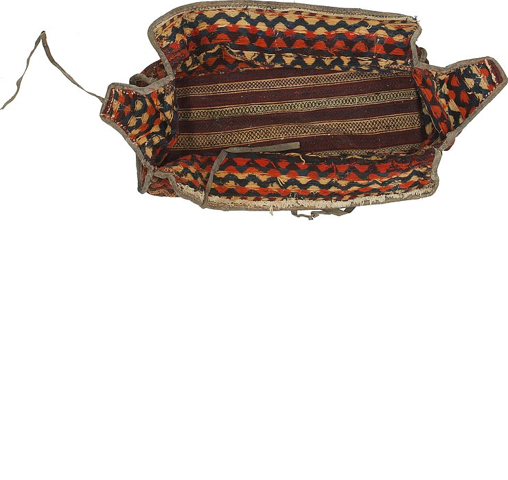 4' 2 x 7' 4 Saddle Bag Persian Rug