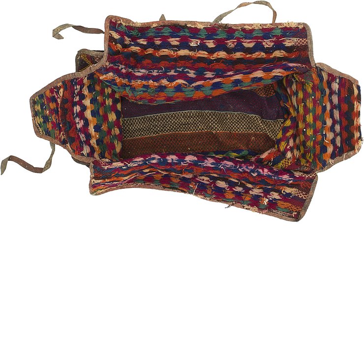 5' 9 x 7' 11 Saddle Bag Persian Rug