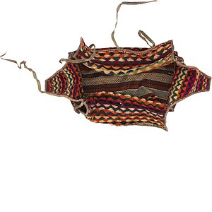 5' 3 x 7' 6 Saddle Bag Persian Rug