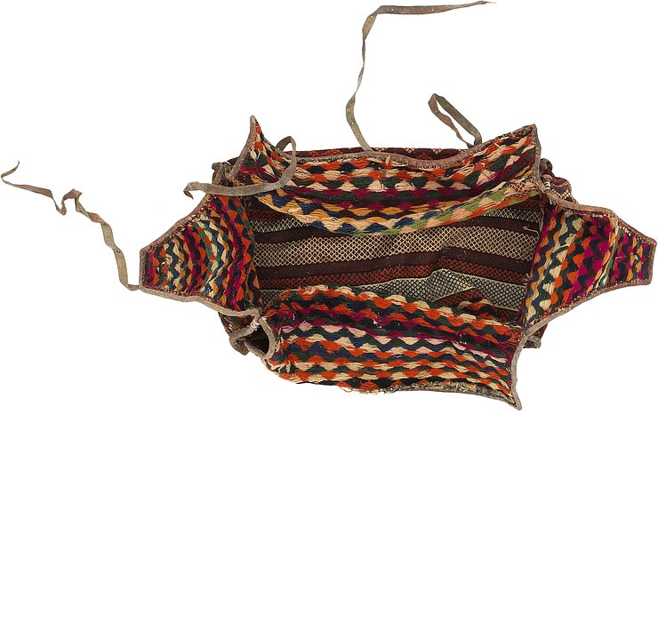 5' 3 x 7' 6 Saddle Bag Persian Rug