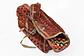 5' 1 x 5' 7 Saddle Bag Persian Square Rug thumbnail
