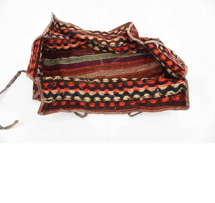 5' x 7' 9 Saddle Bag Persian Rug