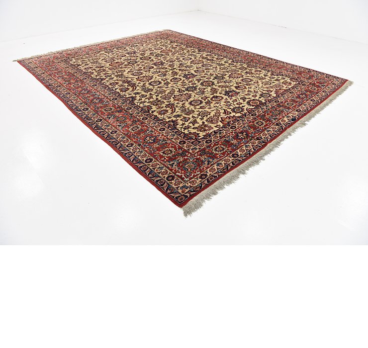 10' 3 x 12' 9 Kashan Persian Rug