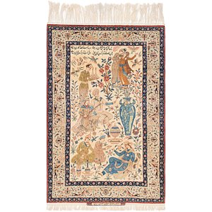 3' 10 x 6' 2 Isfahan Persian Rug