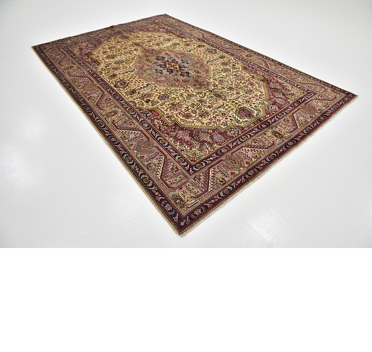 6' 4 x 9' 4 Tabriz Persian Rug