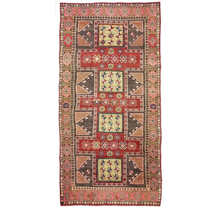 4' 4 x 9' 4 Meshkin Persian Runner ...