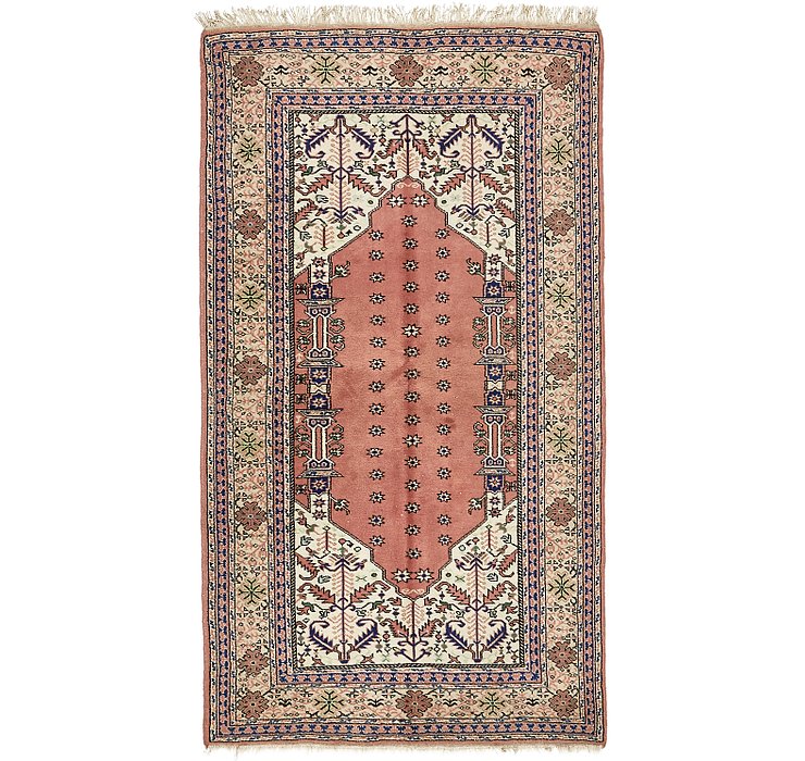 4' 6 x 8' Lahour Oriental Rug