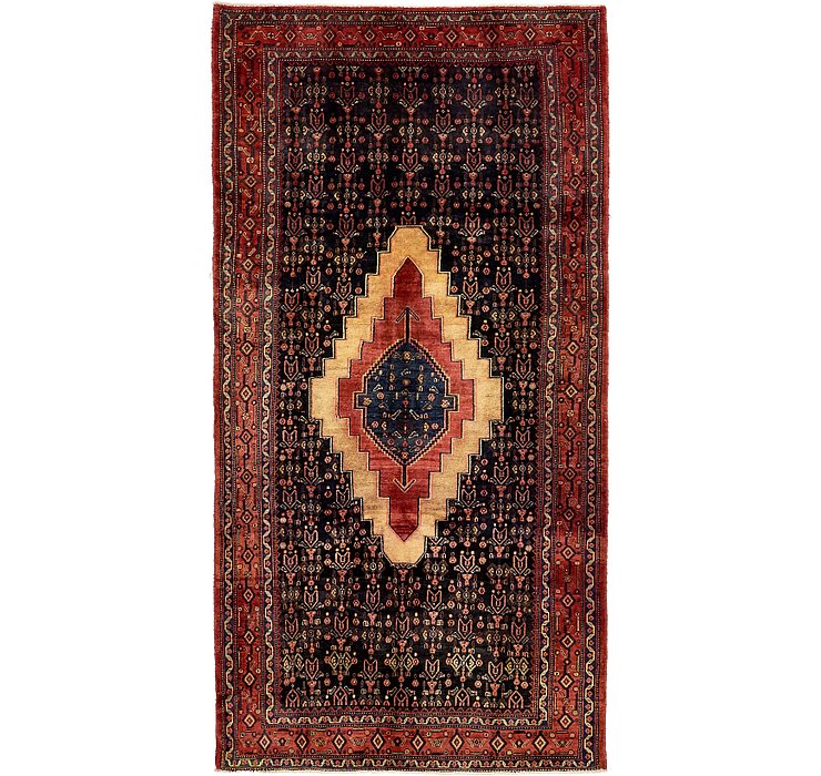 4' 9 x 9' Sanandaj Persian Runner...
