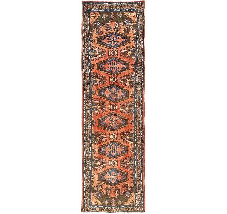 3' 6 x 11' 4 Viss Persian Runner Rug