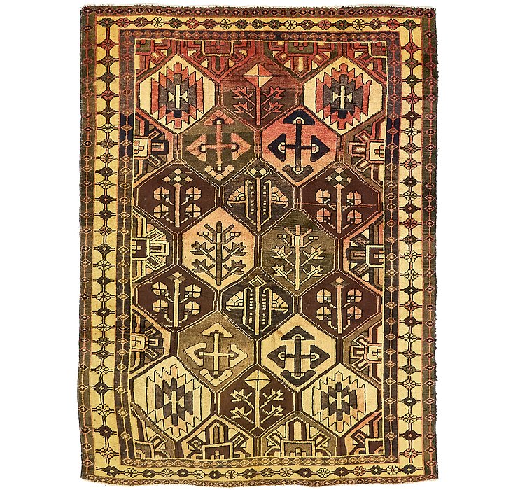 4' 9 x 6' 4 Bakhtiar Persian Rug