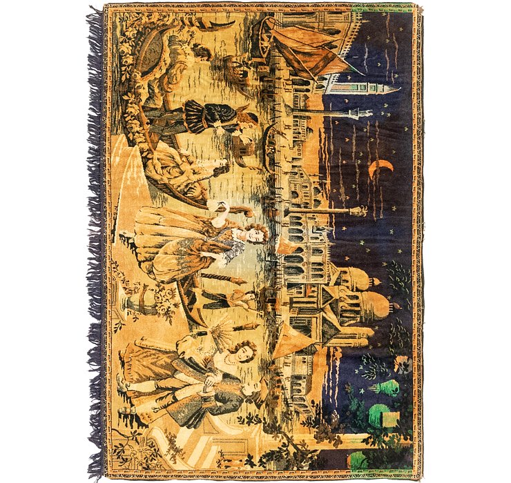 3' 8 x 5' 6 Tapestry Rug