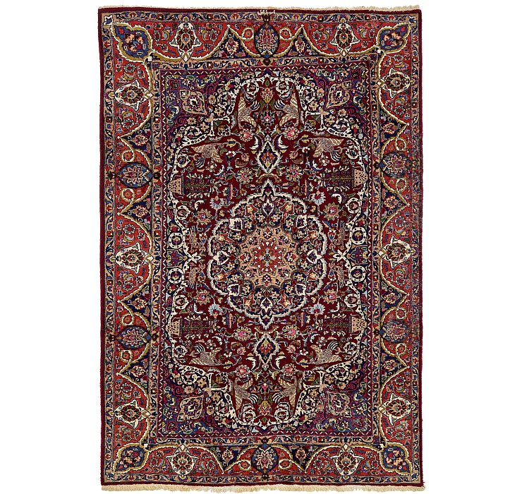 6' 6 x 9' 7 Kashmar Persian Rug