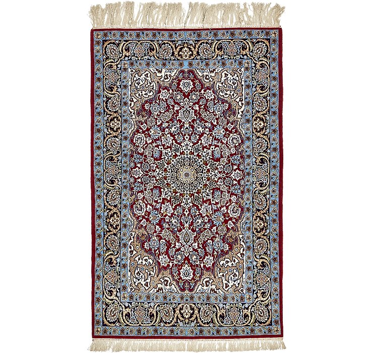 3' 7 x 5' 10 Isfahan Persian Rug