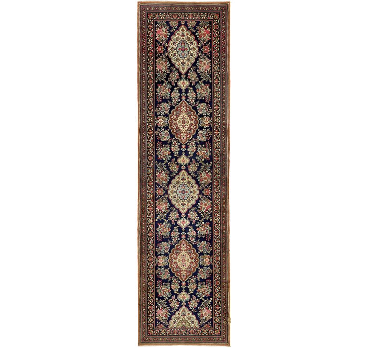 3' 3 x 12' 8 Qom Persian Runner Rug