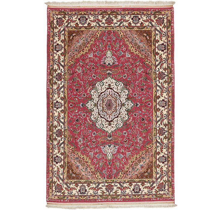 HandKnotted 6' 5 x 10' 2 Tabriz Persian Rug
