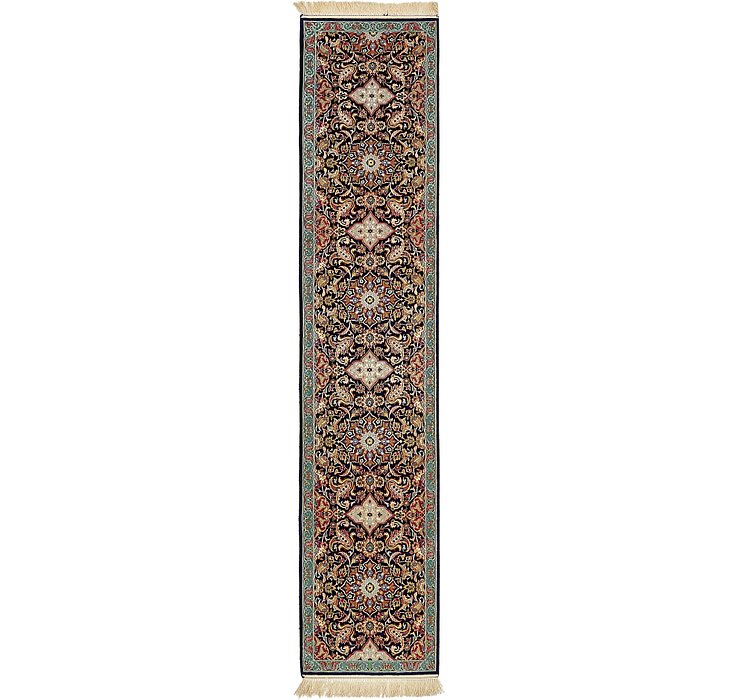 2' 1 x 9' 11 Isfahan Persian Runner ...