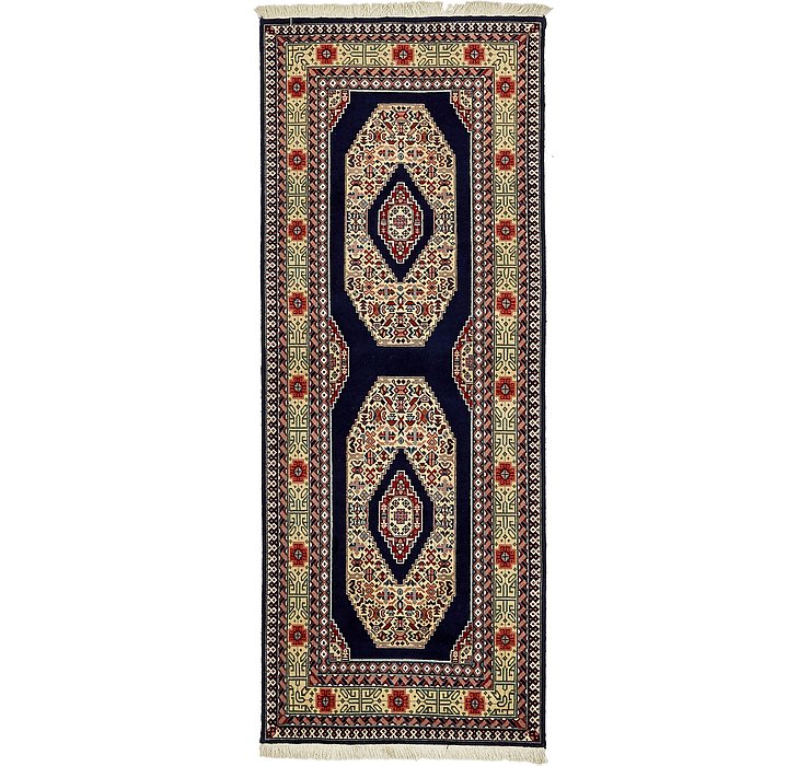 2' 6 x 6' 6 Tabriz Persian Runner Rug