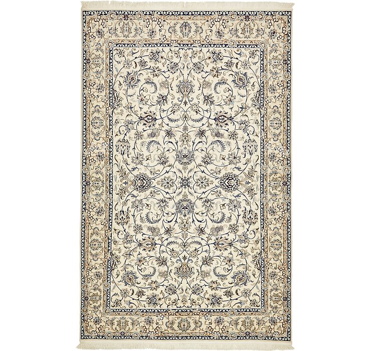 4' 11 x 7' 10 Nain Persian Rug