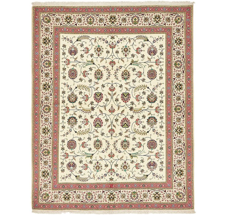 6' 7 x 8' 2 Tabriz Persian Rug