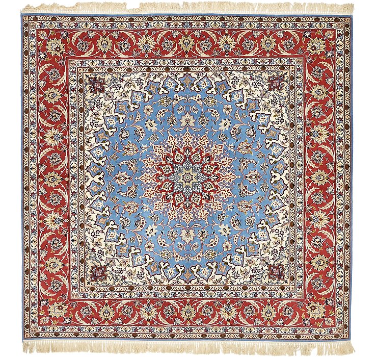 6' 8 x 6' 9 Isfahan Persian Square ...