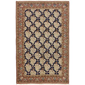 7' x 10' 8 Kashan Persian Rug
