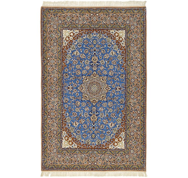 HandKnotted 5' x 7' 10 Isfahan Persian Rug
