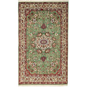 4' 8 x 7' 7 Qom Persian Rug