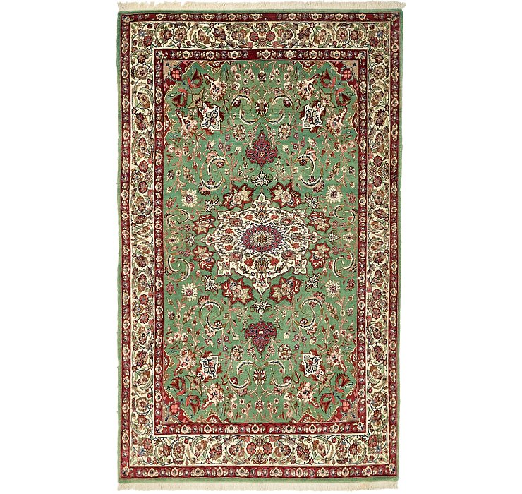 4' 8 x 7' 7 Qom Persian Rug