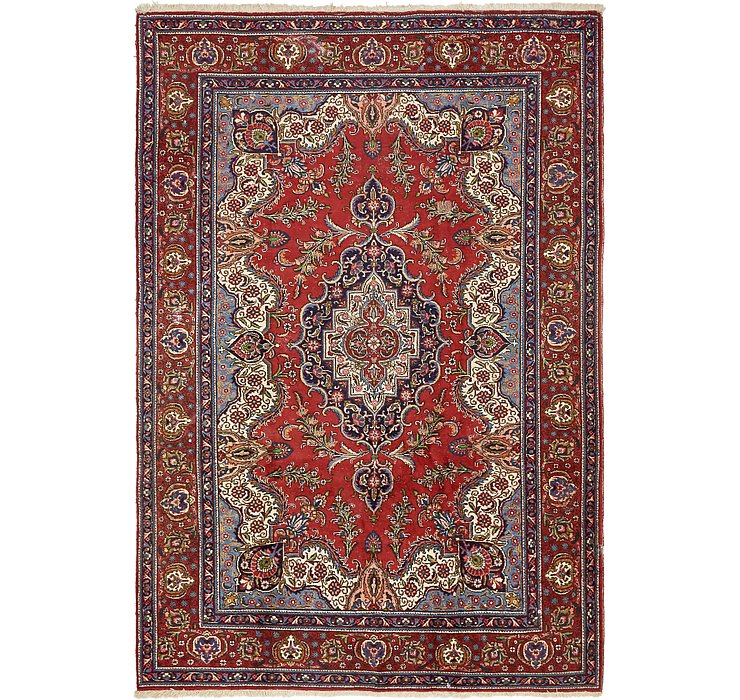 7' 6 x 10' 9 Tabriz Oriental Rug
